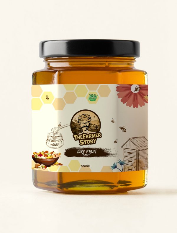 Dry Fruit Honey (100% Natural) - 320gms