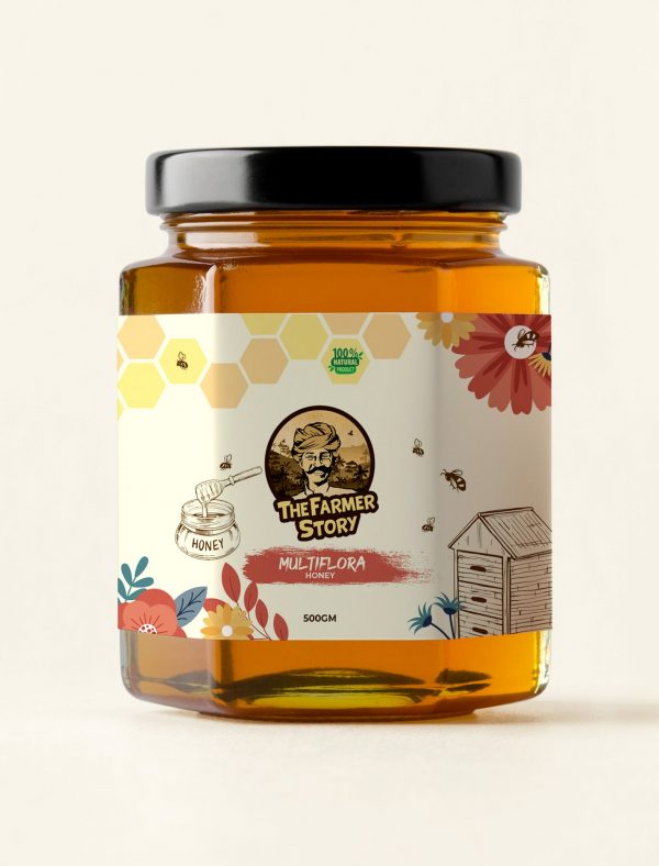 Multi-Flora Honey (100% Natural)- 320gms